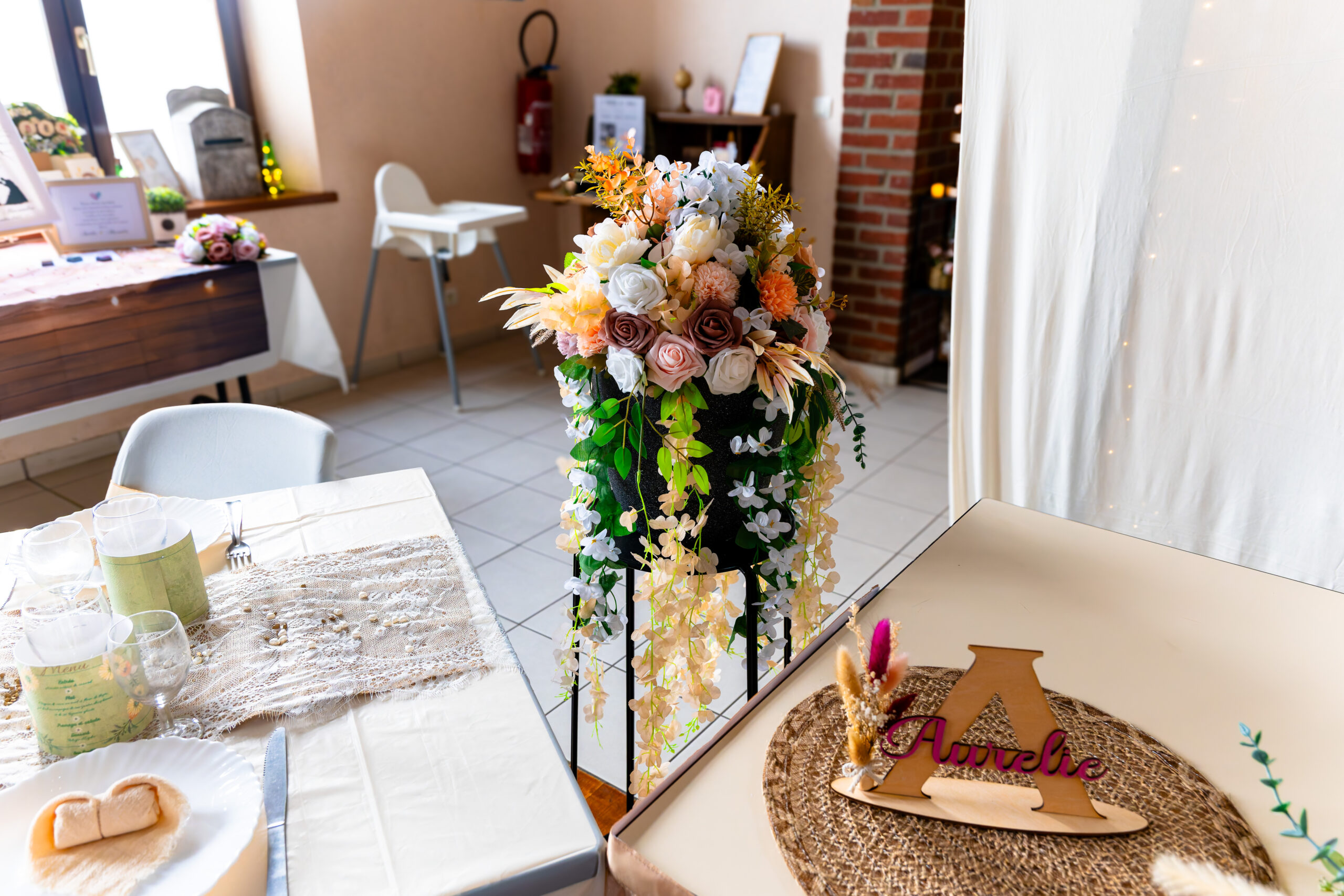 Détails du mariage – ambiance et décoration