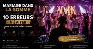 DJ mariage Somme erreurs à éviter – ambiance et éclairage de soirée
